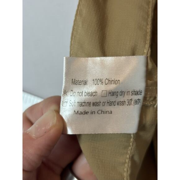 Vcansion Men's 36 Ultra Lightweight Hiking Cargo Shorts Chinlon Outdoors Trails - Picture 4 of 7